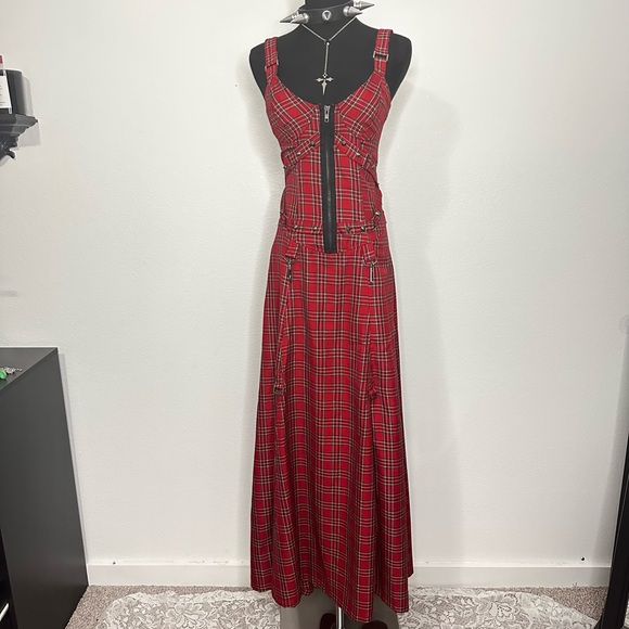 90s y2k LIP SERVICE bondage gown - Picture 6 of 9